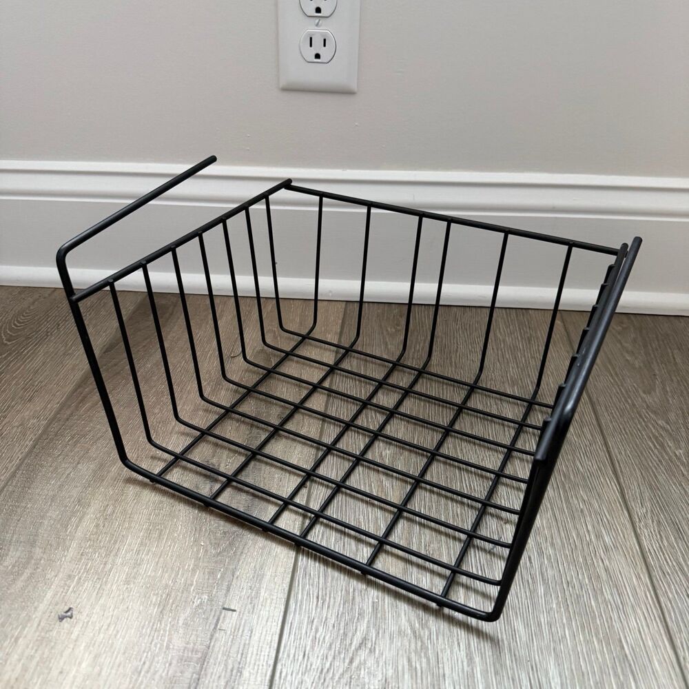 Under Shelf Metal Hanging Storage Basket